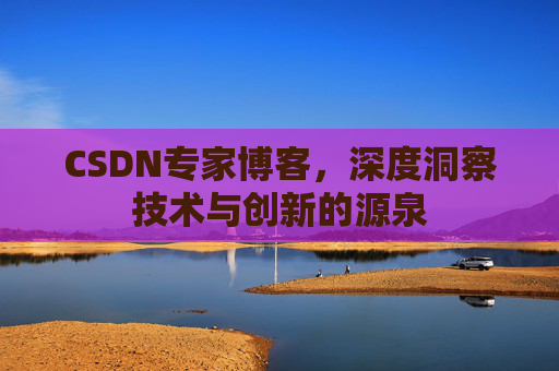 CSDN专家博客,深度洞察技术与创新的源泉